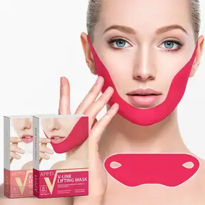 V Line Face Lift mask and Double Chin Reducer Intense Lifting Layer Mask Lifting Patch for Chin Up & V Line Collagen Mask