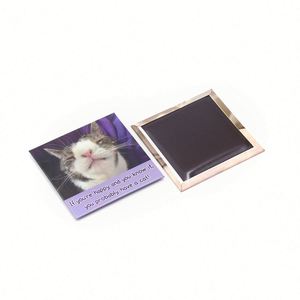 Wholesale Custom Photo Souvenir Tin <b>Fridge</b> Magnets Low MOQ Personalized Cute Animals Metal Refrigerator Magnet - Product Image 1
