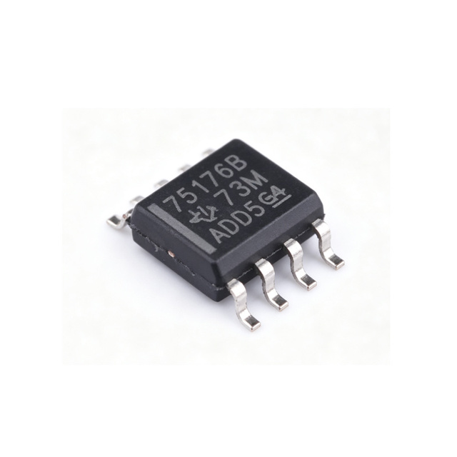 SN75176BDR RS485 RS422 Driver Receiver IC Differential Bus Transceiver IC SOIC-8 Thermal Shutdown for TI