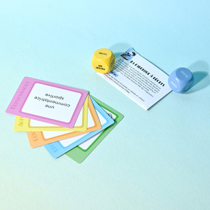 Đầy đủ màu sắc Cảm ơn bạn thẻ kết nối sâu khẳng định thẻ boong in ấn tùy chỉnh thiết kế của riêng bạn tùy chỉnh thẻ trò chơi với hộp - Product Image 3