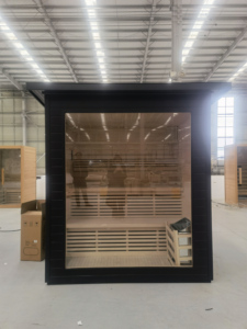 Cabine de <span class=keywords><strong>sauna</strong></span> de bien-être - <span class=keywords><strong>Hammam</strong></span> traditionnel d'intérieur pour 3 à 4 personnes - Product Image 6