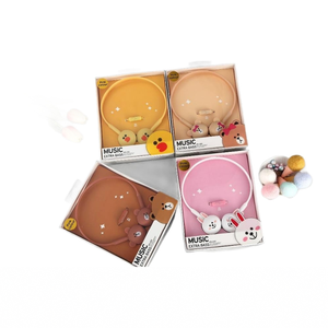 Manufacturer's Hot Selling <strong>Cute</strong> Wired <strong>Earphones</strong> &amp; Headphones 3.5mm Cartoon Duck Design Microphone Earbuds for Girls Cheap Price - Product Image 2