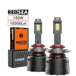 REDSEA fábrica al por mayor F2S pro LED faro kit H1 H7 H11 H4 bombilla led 140W 30000lm 9005 9006 coche LED faro lámpara