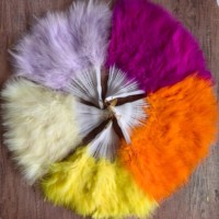 Éventails en plumes de dinde en gros pour la décoration, la danse, les spectacles et les fêtes