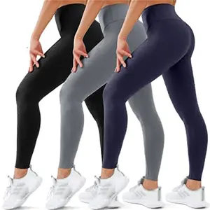 Wholesale Custom Workout Seamless High Waist Sexy Yoga Pants Spandex Gym Fitness Women Yoga Leggings