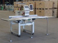 Nouvelle machine à broder chenille à tête unique, informatisée, haute précision, grande surface 600*1200mm, 1201 aiguilles, pour usage domestique