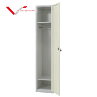 Meubles de chambre à coucher sur mesure, 1 porte, casier en fer