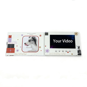 Écran de 5 pouces Brochure vidéo numérique Marketing Publicité Carte de voeux Introduction personnelle Livre vidéo numérique Carte d'<span class=keywords><strong>album</strong></span> - Product Image 1