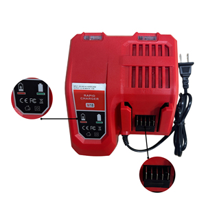 Chargeur OEM ODM 14v-18V de remplacement pour batterie lithium MilWaukes série M18, chargeur rapide compatible avec Milwaukee - Product Image 4
