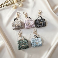 Mini porte-monnaie en tissu fait main, porte-clés, pochette de rangement pour écouteurs, pour téléphone, sac à dos, sac à main, décoration, cadeau