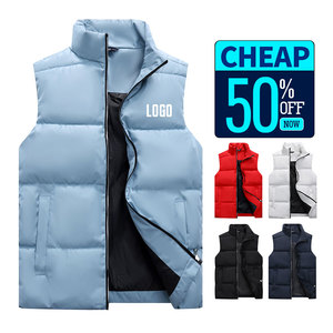 Haute qualité hommes gilet <span class=keywords><strong>sans</strong></span> manches chaud gilet logo personnalisé détachable col montant <span class=keywords><strong>sans</strong></span> manches veste en plein air <span class=keywords><strong>randonnée</strong></span> femmes gilet - Product Image 2