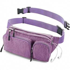 Free Sample Hot Sales Polar Fleece Waist Pack Hiking <b>Phone</b> <b>Pouch</b> Waist Bag - Product Image 5