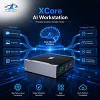 Estación de Trabajo de Inferencia de IA HFSecurity Xcore, Computadora Industrial de IA, Plataforma de Computación de Borde con IA Integrada, Plataforma de Computación de IA