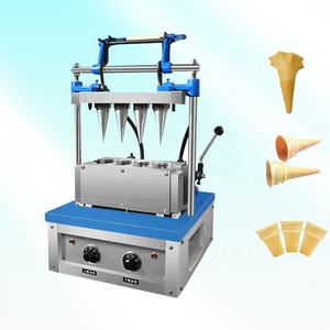 Máquina de gran oferta para hacer gofres de huevo, rollo de oblea, cono de helado, máquina para hacer cono de helado - Product Image 3