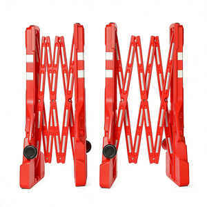<span class=keywords><strong>Barrière</strong></span> rétractable en plastique de haute qualité, <span class=keywords><strong>barrière</strong></span> extensible portable avec réflecteur pour l'extérieur - Product Image 1