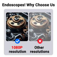 Caméra endoscopique industrielle portable ZCF HD, boroscope étanche IP67 pour inspection mécanique de moteurs automobiles et de canalisations, OEM ODM