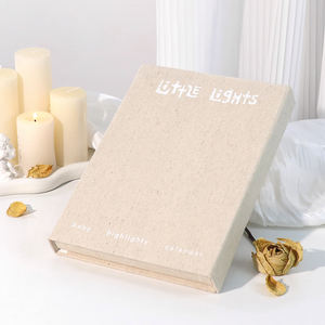 Tùy Chỉnh Sang Trọng Cứng Nhắc Cuốn Sách Hình Hộp Bao Bì Với Từ Linen Bìa Và Lá In Ấn Cho Mỹ Phẩm Thương Hiệu - Product Image 1