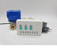 Détecteur de fuite de valve électrique vendu par le fabricant, facile à utiliser, structure à bille, matériau en acier inoxydable SS304/laiton, DN8-DN32, protection IP65
