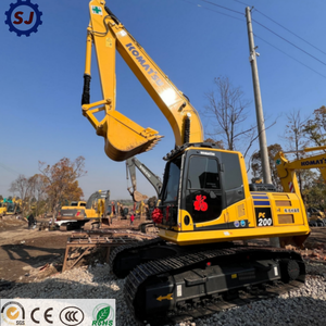 รถขุดโคมัตสึ PC200 PC200-8 PC210 มือสอง ขนาด 20 ตัน อุปกรณ์ก่อสร้าง เครื่องจักรเคลื่อนย้ายดิน สำหรับขาย ใช้ในงานเหมืองและงานก่อสร้าง - Product Image 1