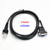 Cable lector de código de barras ODM OEM personalizado MDB9 a RJ50 RS232 hembra a RJ45 RJ50 Qr para Honeywell 1900/1200g/1250