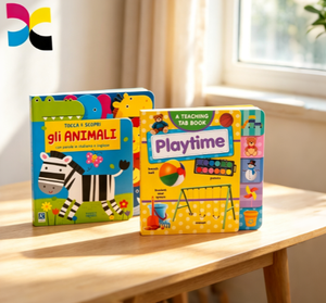 Set <span class=keywords><strong>de</strong></span> Libros <span class=keywords><strong>de</strong></span> Cartón para Niños en <span class=keywords><strong>Inglés</strong></span> e Italiano, Personalizados y <span class=keywords><strong>de</strong></span> Primera Calidad, con Laminado Mate, Papel Grueso Ecológico, Envío Rápido - Product Image 1