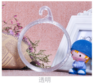 Appendiabiti Rotondo in Plastica Trasparente da 13 cm per Esposizione Bikini - Product Image 4