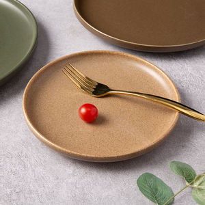 WEIYE 8/10.5/12 pouces glaçure porcelaine plaque plaque ronde en gros en céramique vaisselle - Product Image 2