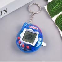 Usine Populaire Rétro De Poche Électronique Mini En Plastique Virtuel Pet Jeu Porte-clés Tamagochi Pet Jouet Nostalgie Machine