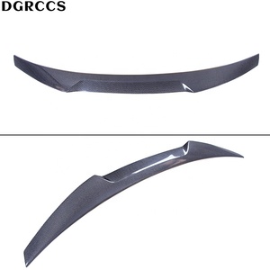 For A5 B8 B8.5 4Door Sportback 8TA M4 Style Carbon Fiber Rear Spoiler Trunk Wing 2009-2017 Carbon Fiber - Product Image 2