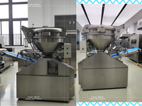 Diviseur et arrondisseur de pâte en acier inoxydable pour environnements commerciaux, idéal pour les boulangeries de chapatis et de pâte à sourde, et les usines alimentaires.