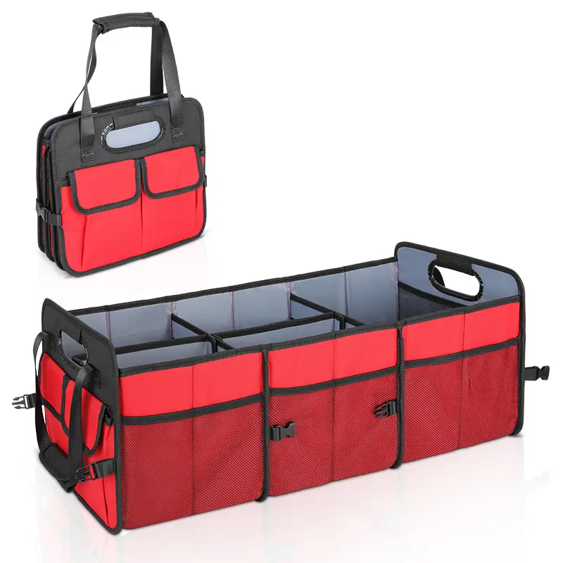 Bolso plegable de equipaje de gran capacidad de fábrica BSCI, bolsa organizadora de viaje de almacenamiento plegable duradera con varios compartimentos