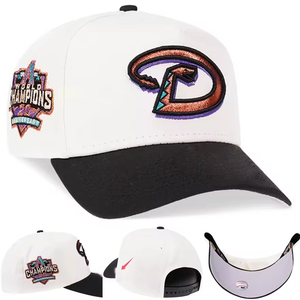 Casquettes de baseball unisexes en coton de haute qualité à 6 panneaux, logo brodé 3D personnalisé, visière incurvée, décontractées et respirantes - Product Image 4