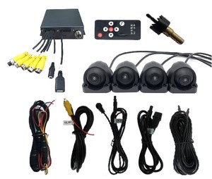 Chế độ xem toàn cảnh 360 độ Bird View Toàn cảnh 2D/3D Xe <span class=keywords><strong>t</strong></span>ải Bus Dash Camera Hệ thống camera 360 độ cho xe <span class=keywords><strong>t</strong></span>ải - Product Image 5