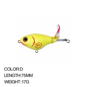 Esche Artificiali per <span class=keywords><strong>Pesca</strong></span> in Acqua Dolce e Salata, Wobbler per Immersioni, Crankbait, Swimbait per <span class=keywords><strong>Pesca</strong></span> di Bass e Trota, 75mm 17g - Product Image 6