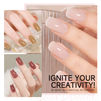 Aibevoow – Kit de vernis gel semi-permanent 6 couleurs 15 ml, marque privée, vente en gros, kit de manucure végétalien, logo personnalisé