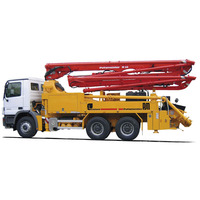 Bomba de Concreto SYG5341THB 490C-10 de Alta Fiabilidad con Pluma de 48.6m para Obras de Construcción