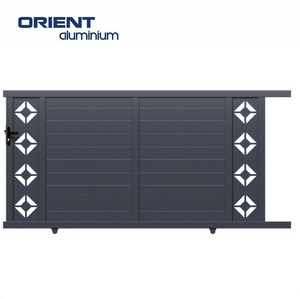 Porte battante automatique en aluminium Porte industrielle avec ouvre-porte <span class=keywords><strong>motorisé</strong></span> pour application d'entrée de maison - Product Image 1