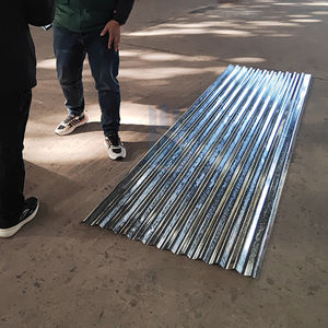 Tôle de toiture en acier ondulé, tôle de toiture en <span class=keywords><strong>zinc</strong></span> et aluminium, tôle de toiture métallique, plaque galvanisée ondulée - Product Image 1