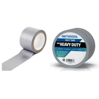 Colle à solvant Alu HVAC Isolation phonique 75mm Revêtement de conduit brun Ruban de papier d'aluminium à basse température Ruban de conduit pour climatiseur