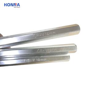 CRV acier 3 pièces jeu de clés hexagonales carré 10mm 12mm 14mm <span class=keywords><strong>clé</strong></span> <span class=keywords><strong>Allen</strong></span> de qualité industrielle sortie d'usine article chaud métrique - Product Image 3