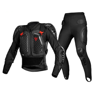 Ensemble de pantalons d'armure de <span class=keywords><strong>moto</strong></span> pour le cyclisme en plein air <span class=keywords><strong>Protection</strong></span> anti-chute pour la course tout-terrain Équipement de sécurité sportive - Product Image 2