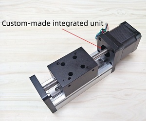 42-step Stepper Motor CNC Linear Rail <strong>Small</strong> <strong>Slide</strong> Stage T-type Screw Rod Linear Guide Rail Electric <strong>Slide</strong> Rail Module - Product Image 6