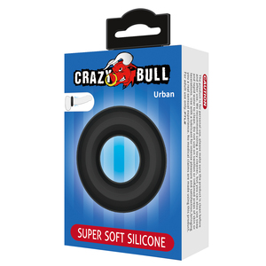 CRAZY BULL Delay Ejaculation Cock Ring Silicone Soft Glans <strong>Penis</strong> Cage Rings <strong>Sleeve</strong> Triple <strong>Black</strong> for Men - Product Image 6