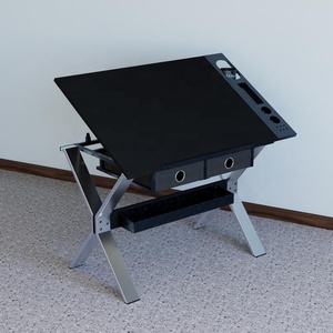 ZOIFUN New Style Lifting Practical Art Workbench Industrial Metal <strong>Drafting</strong> <strong>Table</strong> <strong>Legs</strong> Drawing <strong>Table</strong> - Product Image 2