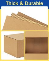Petites boîtes d'expédition en carton ondulé brun - Boîtes pour l'emballage - Petites entreprises - Envoi postal