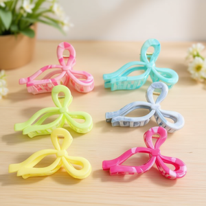 Pinzas para el Cabello con Diseño de Nube de Cinta Fluida, 600 Piezas, 2 por Color - Product Image 2