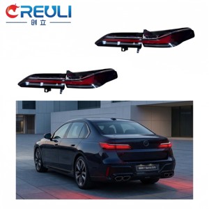Luces Traseras LED de Fábrica CREULI, Luz de Freno Secuencial Ahumada, Plug and Play, Repuestos para BMW Serie 7 G70 2023 - Product Image 1