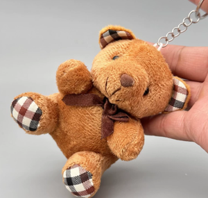 Pequeño oso, juguete de malla de felpa Súper suave, muñeca pequeña, accesorio colgante, celebración de boda, regalo, máquina de garra, muñeca al por mayor - Product Image 4