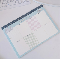 Blocs-notes en papier personnalisés 80 g/m² en gros, bloc-notes quotidien personnalisé pour liste de tâches, pour le bureau, avec logo personnalisé, taille et couleur sur mesure, directement de l'usine.