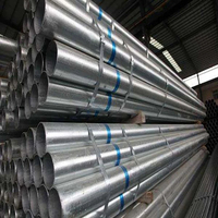 ASTM A53 ASTM A106 Gr.B Q235 Q355 20 #   Tuyau en acier sans soudure galvanisé à chaud pour les pipelines d'huile et de gaz haute pression